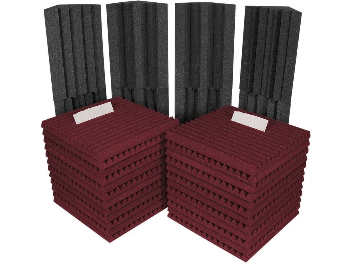 Auralex Project 2 Roominator Sound Control Kit - Burgundy