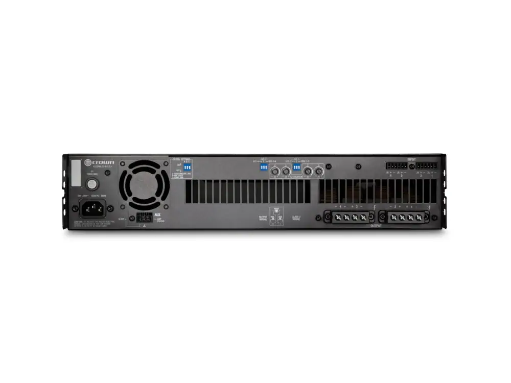 Crown DCI 4|300 - back panel