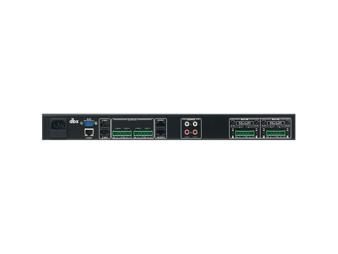 DBX ZonePRO 640 - back panel