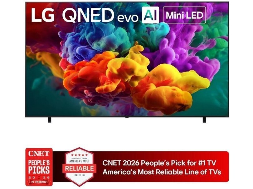 100 Inch Class LG QNED evo AI Mini LED QNED84B 4K Smart TV 2026 - 100QNED84BU - view 1