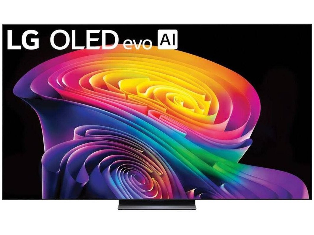 55 Inch Class C6H Series OLED evo AI 4K Smart webOS TV (2026) - front view