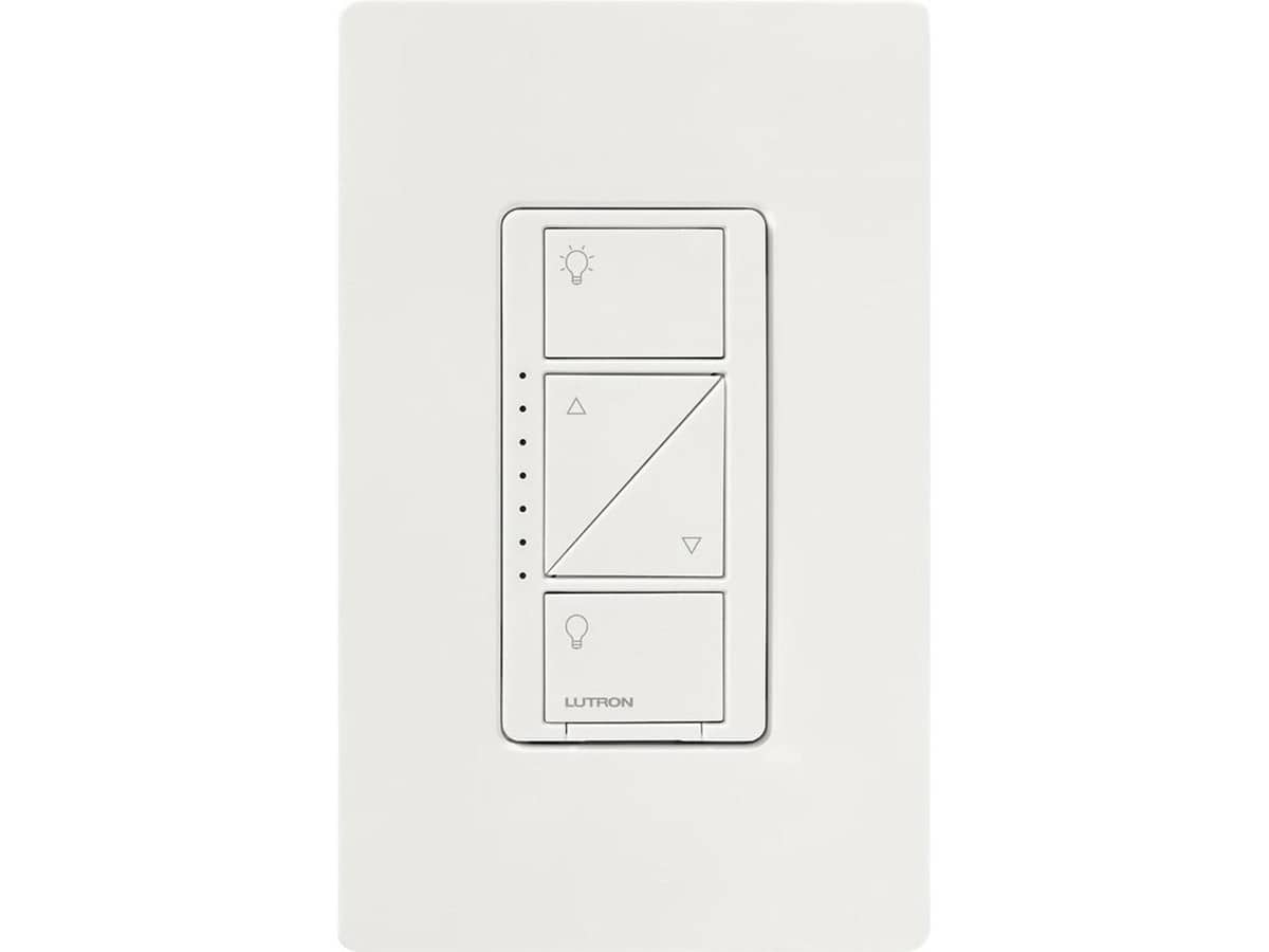 Lutron PD-10NXD-WH Caseta Wireless In-Wall Dimmer PRO - White