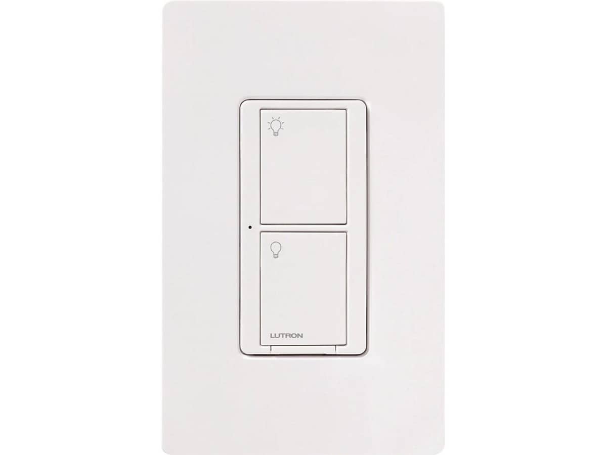 Lutron PD-5WS-DV-WH Caseta Wireless 2-Wire Switch - White