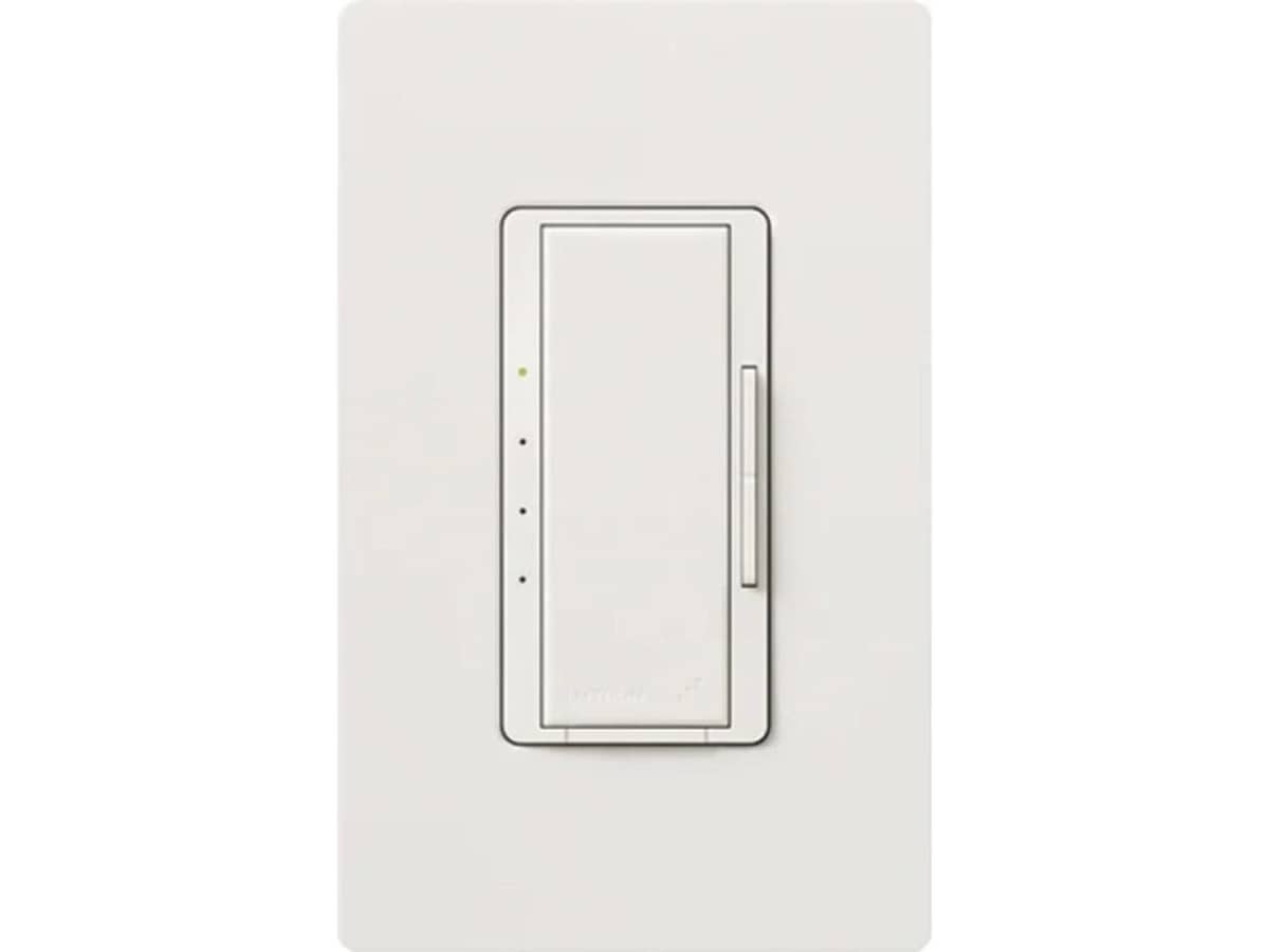 Lutron RRD-2ANF-WH RadioRA 2 4-Speed Quiet Fan Control - White