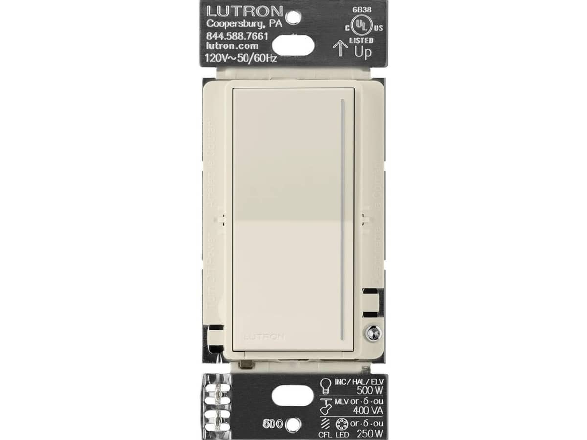 Lutron RRST-RD-PM RadioRA 3 Sunnata RF Companion Dimmer - Pumice