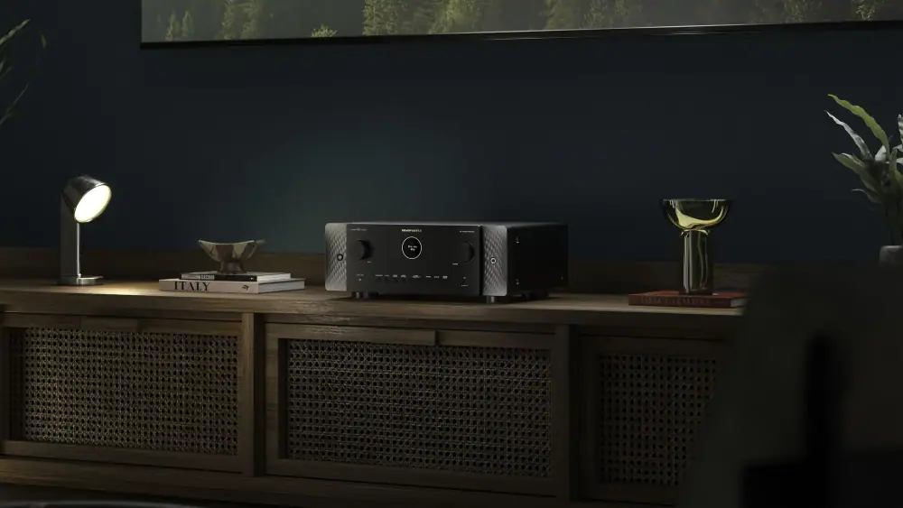 Marantz CINEMA 60 SERIES 2 AV receiver in a home theater setup