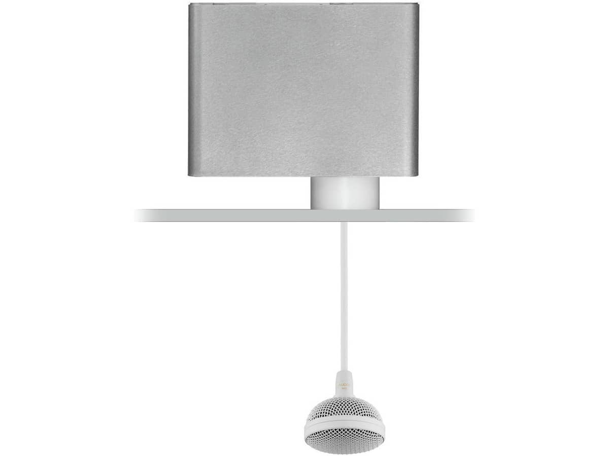 Audix M3WSERVO Tri-Element Hanging Ceiling Microphone for Servoreelers - White