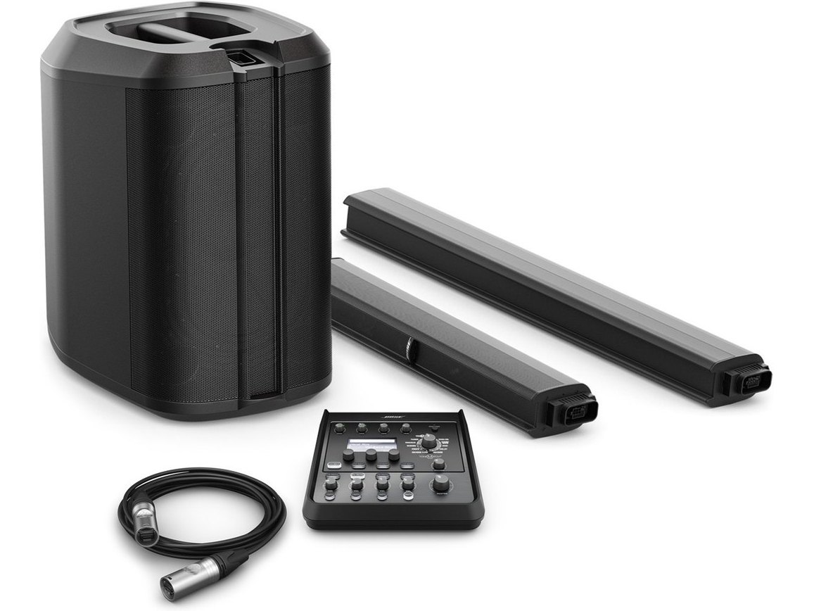 Portable Church Sound System with Bose L1 Pro8 Portable Bluetooth Line Array System and T4S ToneMatch Mixer