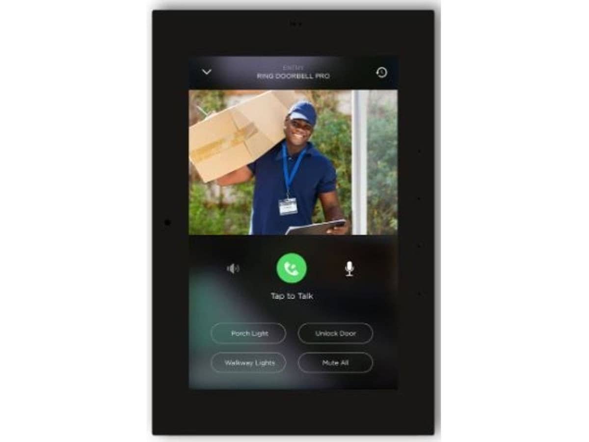 Savant ITP-E8000V2B-00 Touch 8" Control Screen - Black