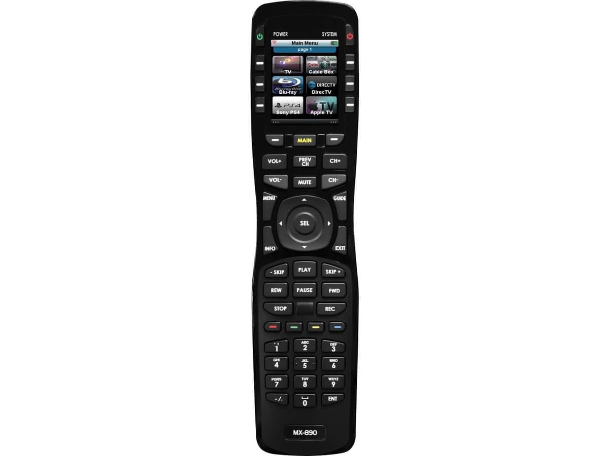 URC IR/RF Remote Control with 2" Color LCD (418 MHz)
